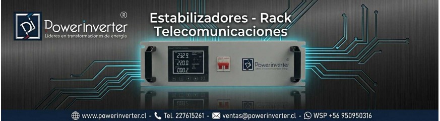 ESTABILIZADORES RACK TELECOMUNICACIONES
